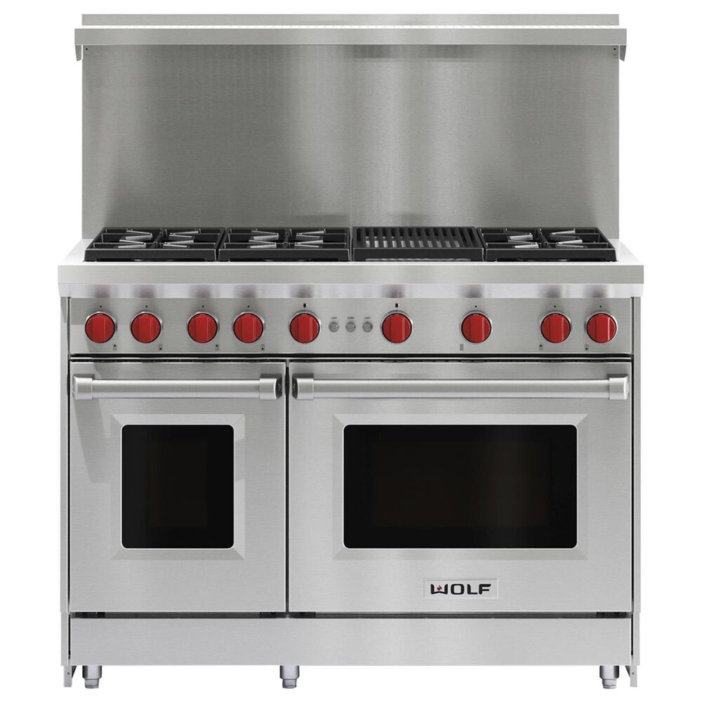 Wolf 48&quot; Freestanding Gas Range, , large