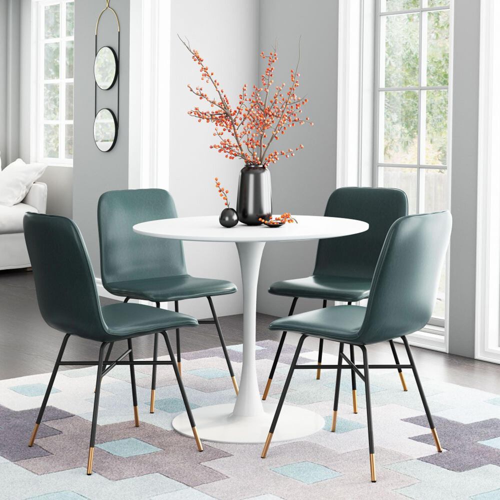 Zuo Modern Opus Dining Table in White - Table Only, , large