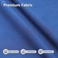 HOMLUX 9-Piece Wicker Sectional Patio Furniture Set in Navy Blue, , large