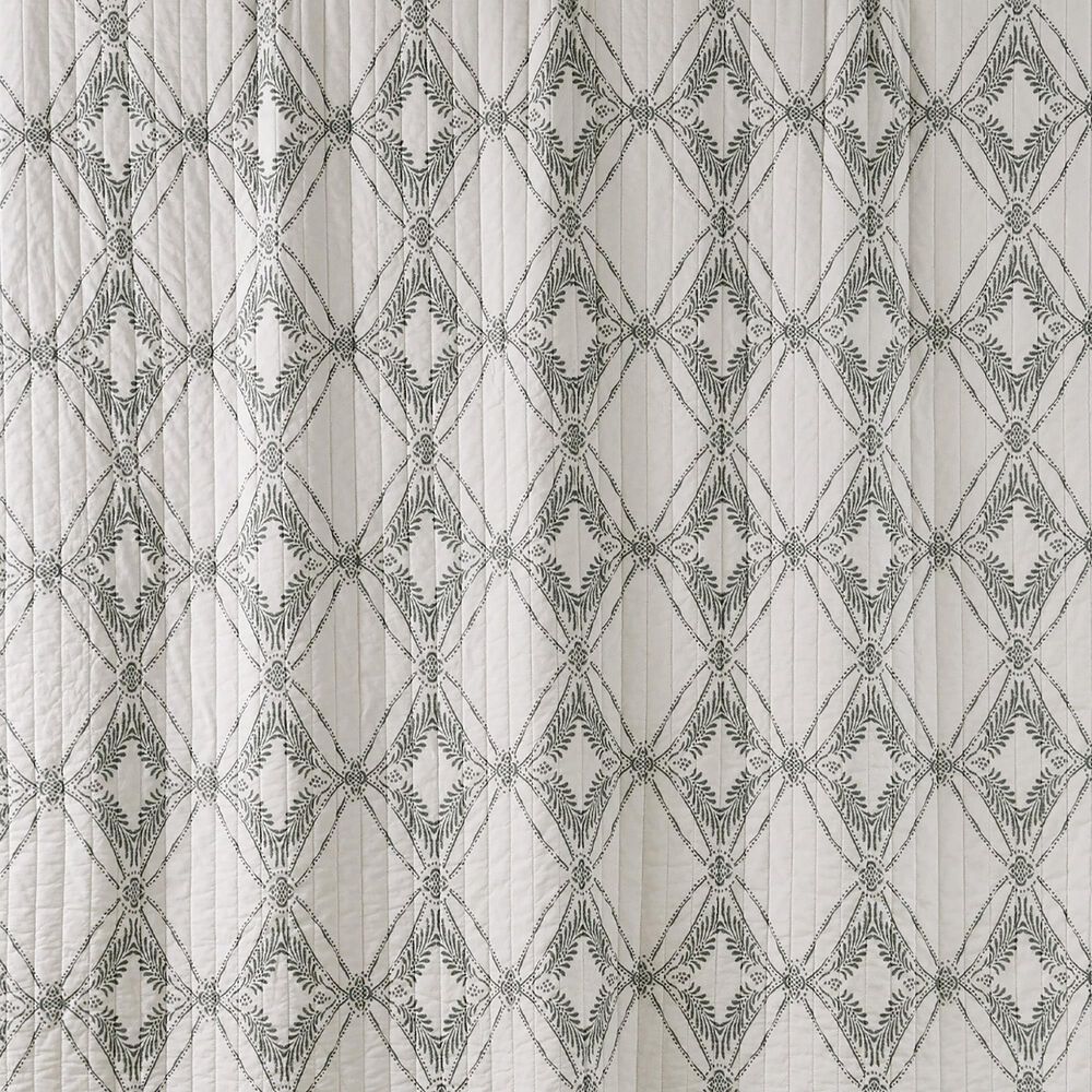 Levtex Kemala Sage 3-Piece Full/Queen Quilt Set in Sage and Cream, , large