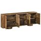 Slatehouse Adler 6-Door Sideboard in Stained Brown, , large