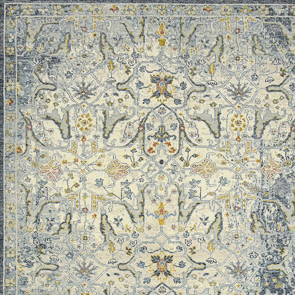 Amer Rugs Jaigarh 2&#39; x 3&#39; Blue Area Rug, , large
