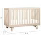Babyletto Hudson 3-In-1 Convertible Crib and Toddler Conversion Kit in Washed Natural, , large