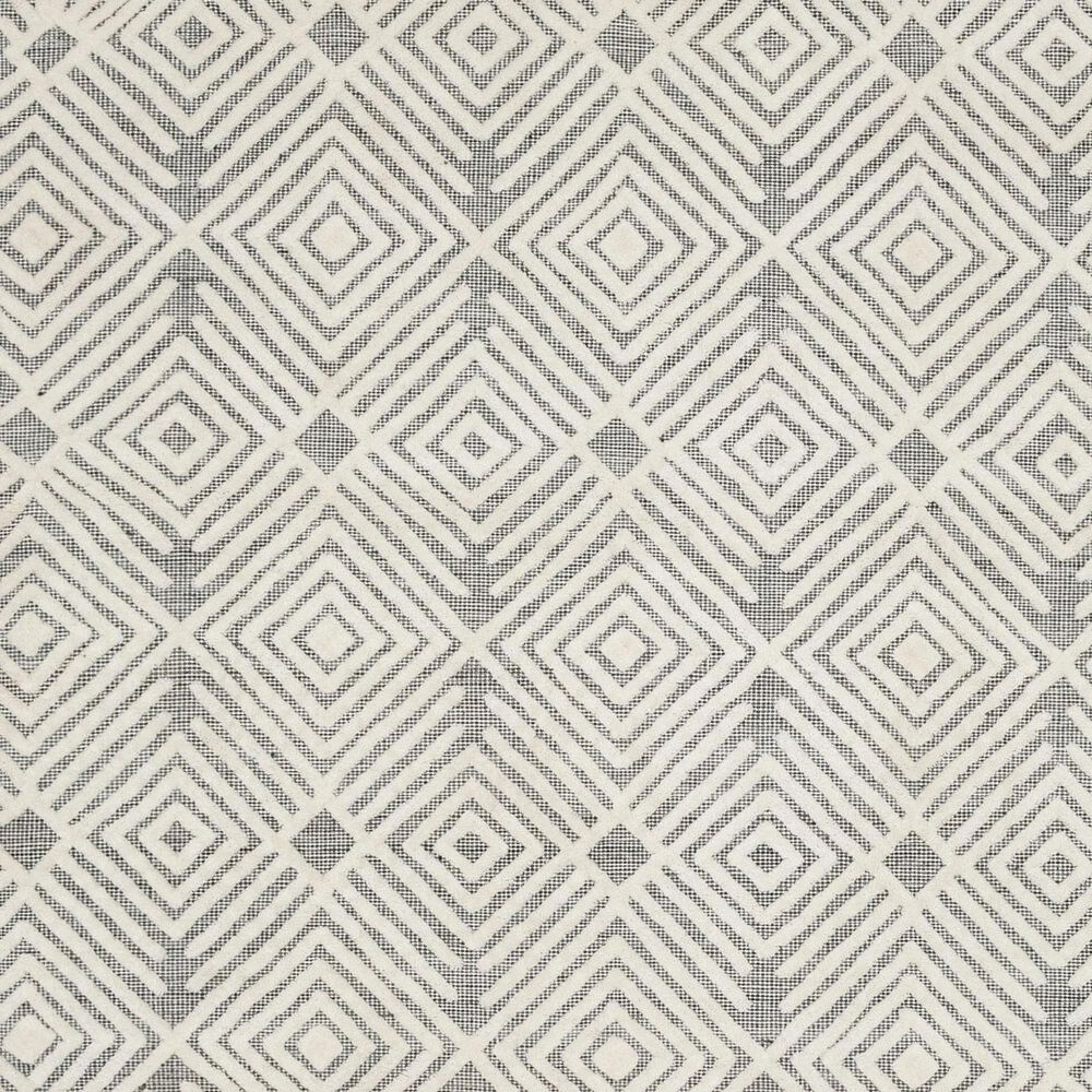 Drew and Jonathan Home Sirocco Tipaza 6&#39; x 9&#39; Black and White Area Rug, , large