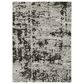 Oriental Weavers Caravan Greyed Out 7"10" x 10"10" Grey and Black Area Rug, , large