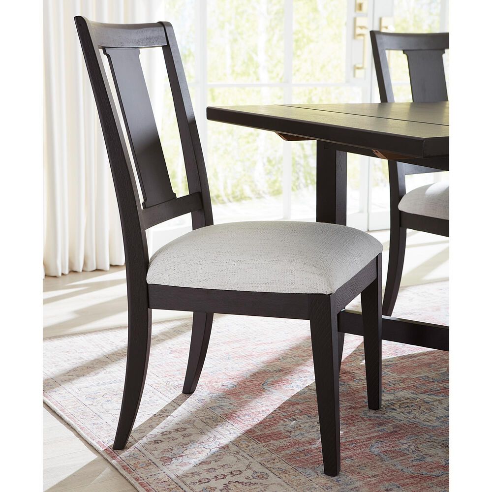 Aspen Furniture, Inc. Camden Upholstered Seat Dining Chair in Domino, , large