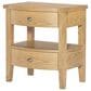St Claire Home Today"s Traditions 2 Drawer Open Nightstand in Natural Hickory, , large