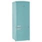 Unique Appliances Classic Retro 17 Cu. Ft Bottom Mount Refrigerator in Ocean Mist Turquoise, , large