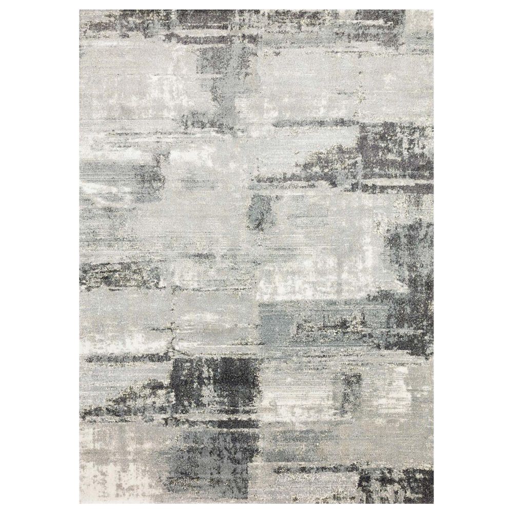 Loloi Augustus AGS-03 7"10" x 10"10" Slate Blue Area Rug, , large