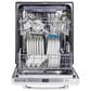 Unique Appliances Classic Retro 24" Top Control Dishwasher in Marshmallow White, , large