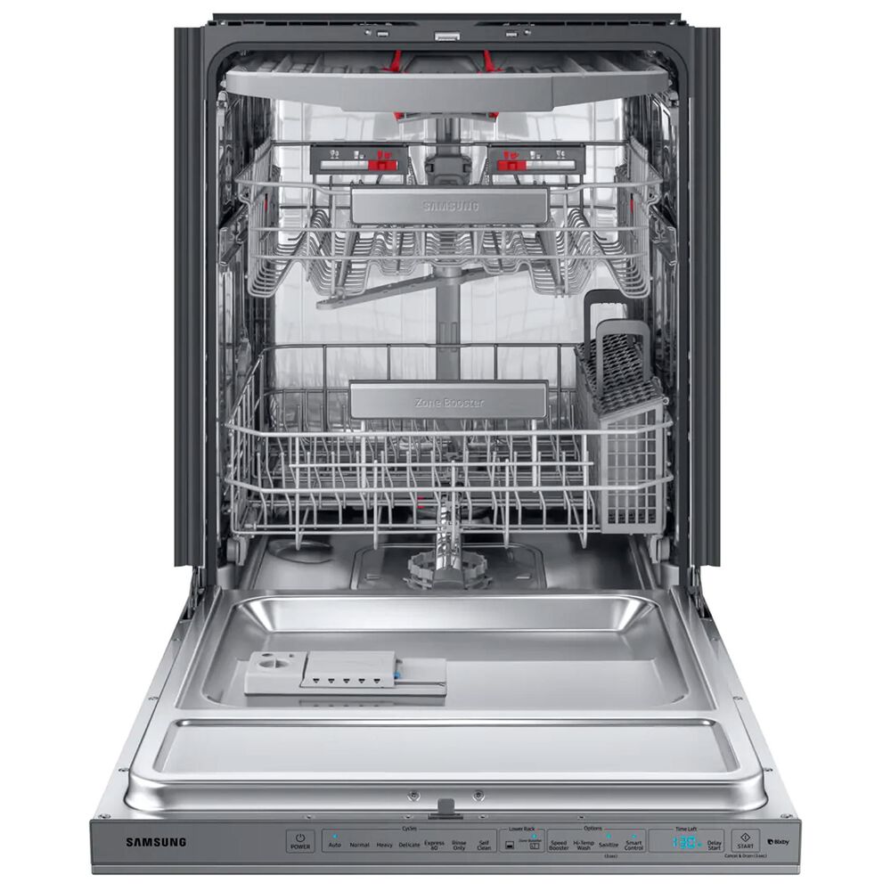 Samsung BuiltIn Dishwasher Linear Wash 39 dBA in Fingerprint Resistant