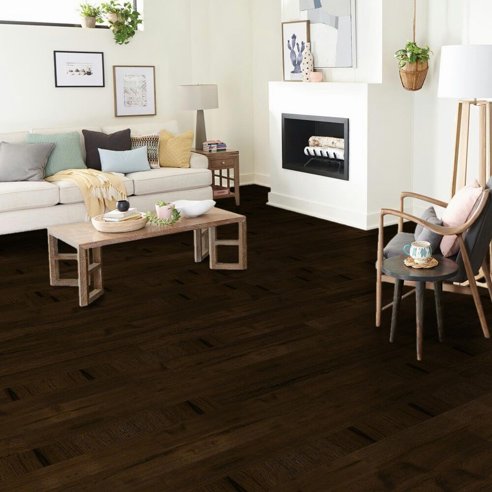 Hartco TimberBrushed Gold Deep Etched Mountain Retreat Hickory Engineered Hardwood, , large