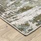 Oriental Weavers Caravan Grey Mystery 5"3" x 7"6" Green and Blue Area Rug, , large