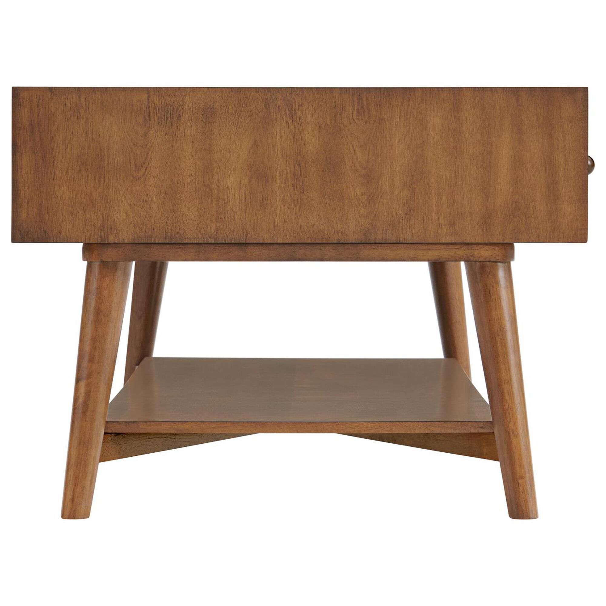 Forma & Co Mid Century Modern Cocktail Table in Cinnamon