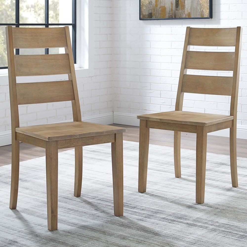 Crosley Furniture Joanna Dining Chair in Rustic Brown (Set of 2), , large