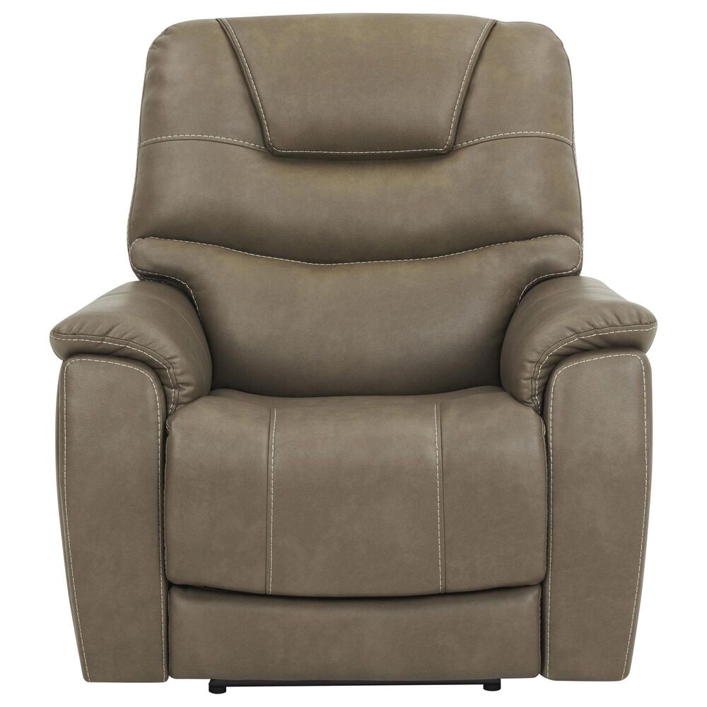 Steve Silver Adelaide Dual-Power Recliner in Caramel, , large