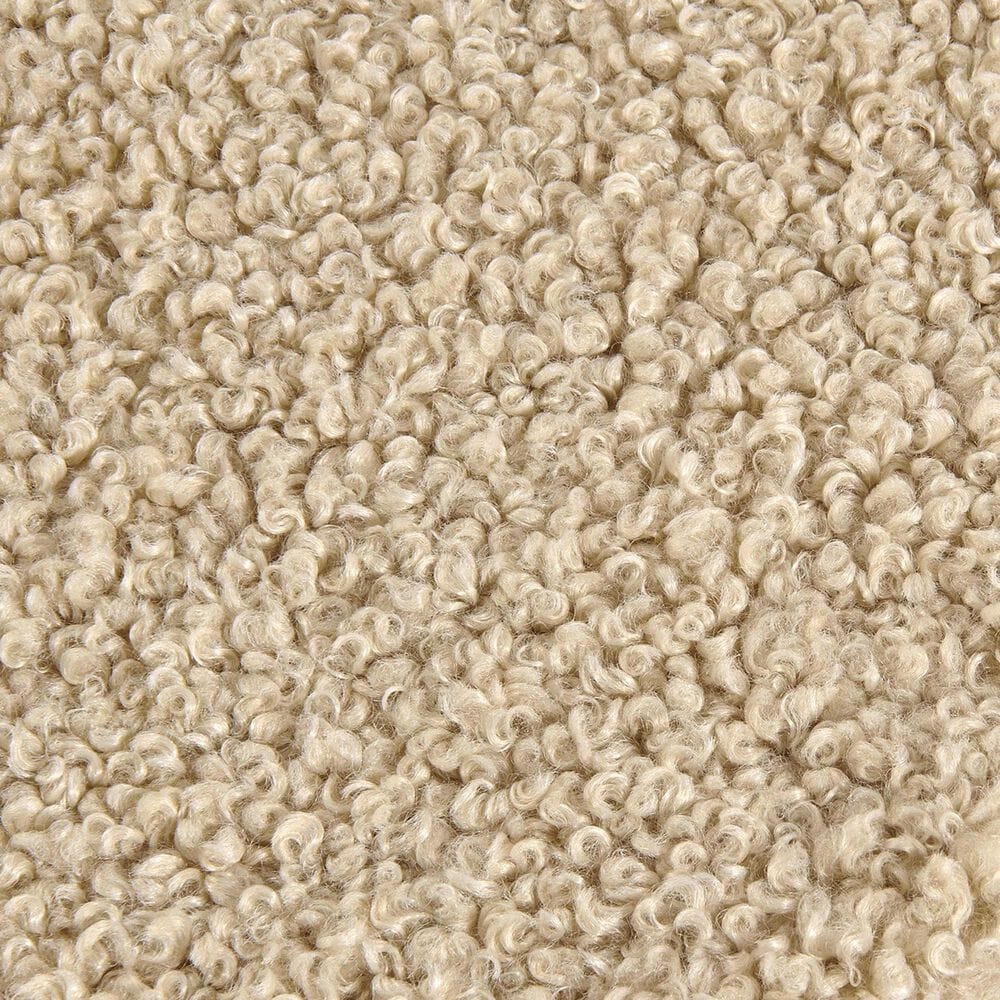 HiEnd Accents Teddy 50&quot; x 60&quot; Throw Blanket in Cream, , large