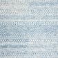 Safavieh Micro-Loop MLP502M 7" Round Blue and Ivory Area Rug, , large