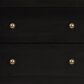 Butler Specialty Company Nora 2 Drawer Nightstand with Open Shelf in Coffee Brown, , large