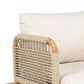 Hearth and Haven Outdoor Club Chairs with Teak Frame in Beige (Set of 2), , large