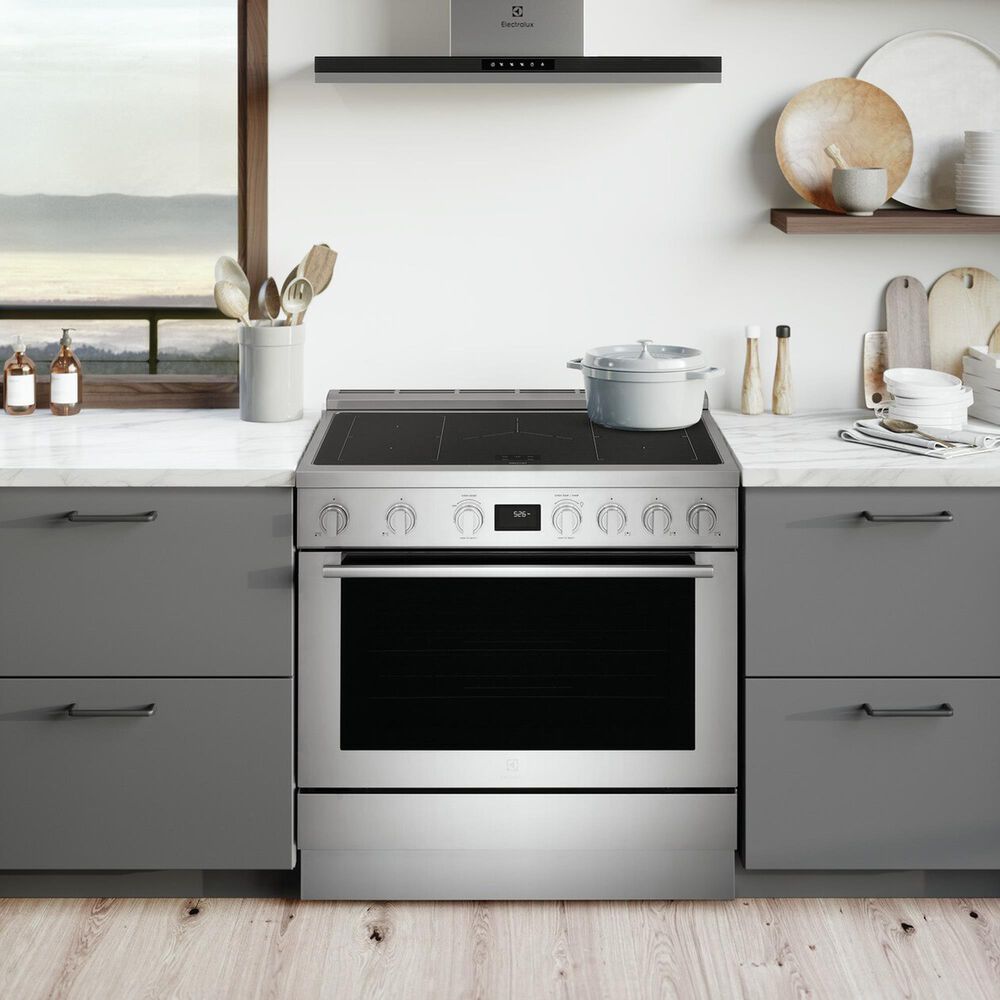 Electrolux 36&quot; Induction Freestanding Range in Stainless Steel, , large