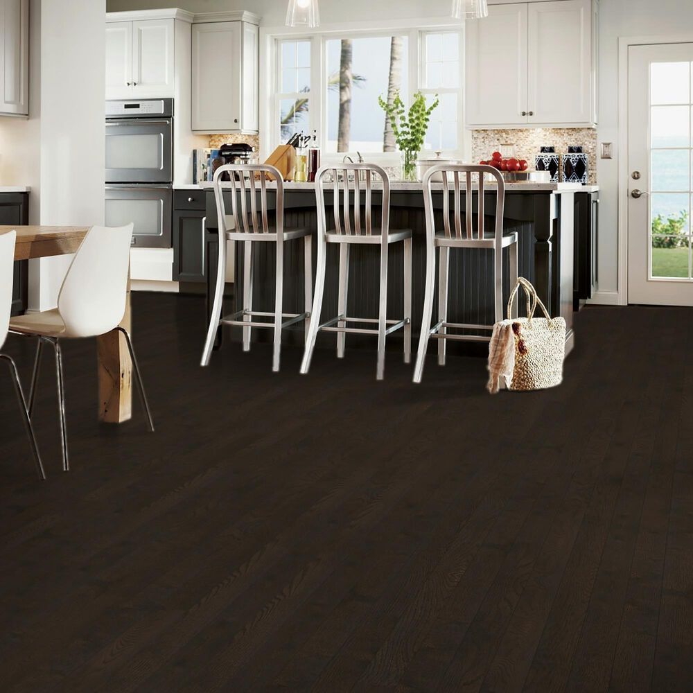 Hartco Prime Harvest Mocha Low Gloss White Oak 3 1/4&quot; Solid Hardwood, , large