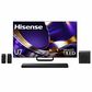 Hisense 85" Class U7 Series ULED Mini-LED 4K - Smart Google TV with 5.1.4 Channel Soundbar System in Black, , large