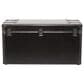 Maple and Jade Vintage 2-Drawer Coffee Table with Buckle Hinged Top in Hickory Brown, , large