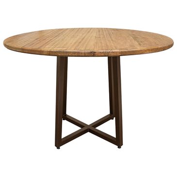 Fallridge Tulum Round Table in Weathered Natural - Table Only, , large