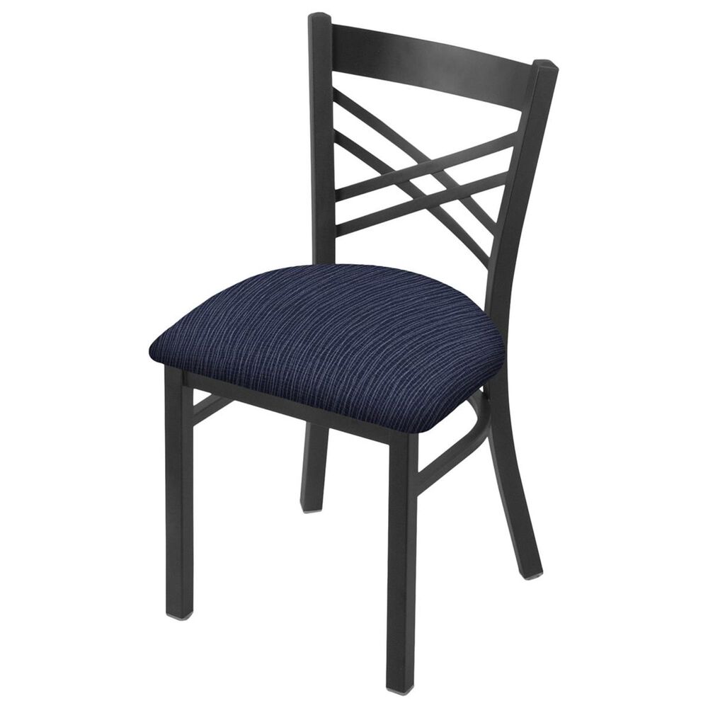 Holland Bar Stool 620 Catalina 18" Chair with Pewter and Graph Anchor Seat, , large