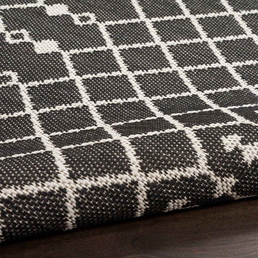 Nourison Positano Southwestern Black 9&#39; x 12&#39; Indoor/Outdoor Area Rug, , large