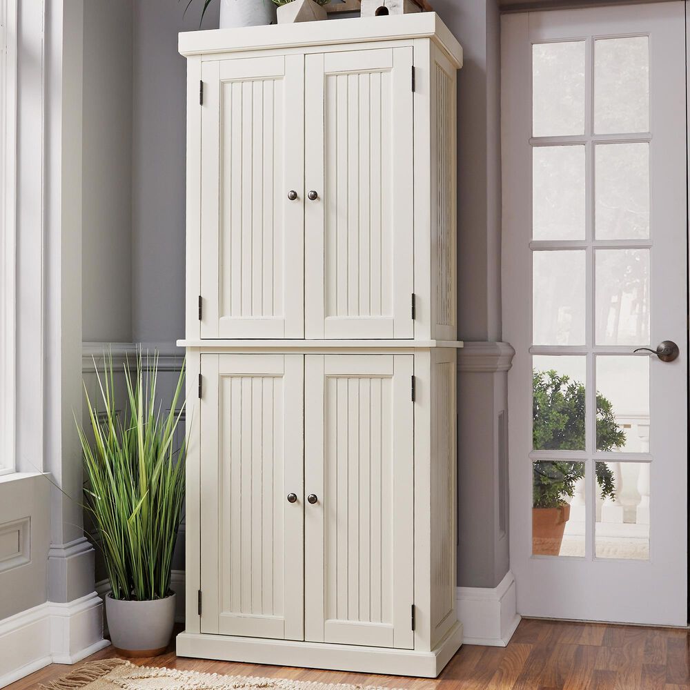 Homestyles Nantucket Pantry in White, , large
