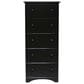 Lemoore Essential 5000 5 Drawer Chest in Black, , large