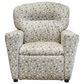 Brazil Tween Kids Recliner in Free Dots French Grey with Cupholder, , large