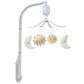Lambs and Ivy Little Star Musical Baby Crib Mobile Soother Toy in Gray, Soft White and Creamy Yellow, , large