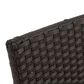 Hearth and Haven Conway Bar Stool in Dark Brown and Black (Set of 2), , large