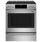 Cafe 30" Slide-In Induction Smoothtop Range in Stainless Steel, , large