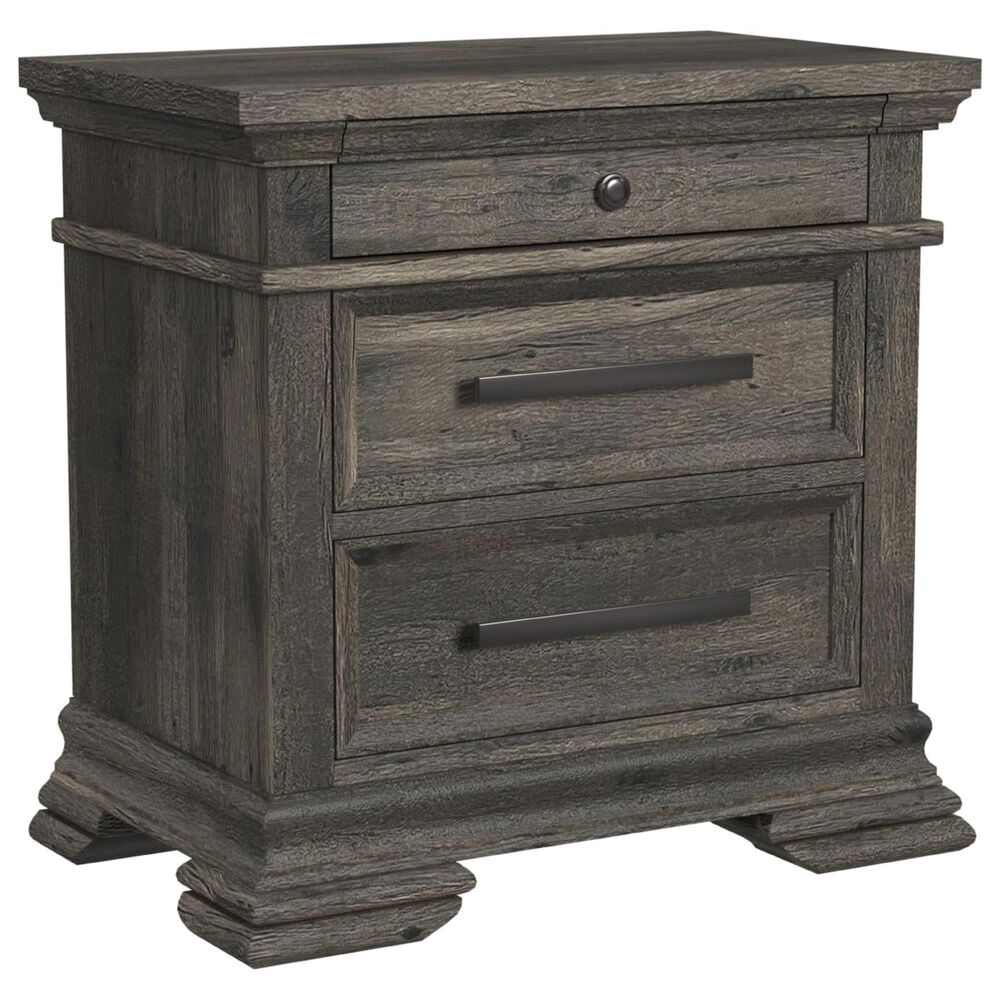 Mayberry Hill Park Ridge 5-Piece King Bedroom Set in Charcoal, , large