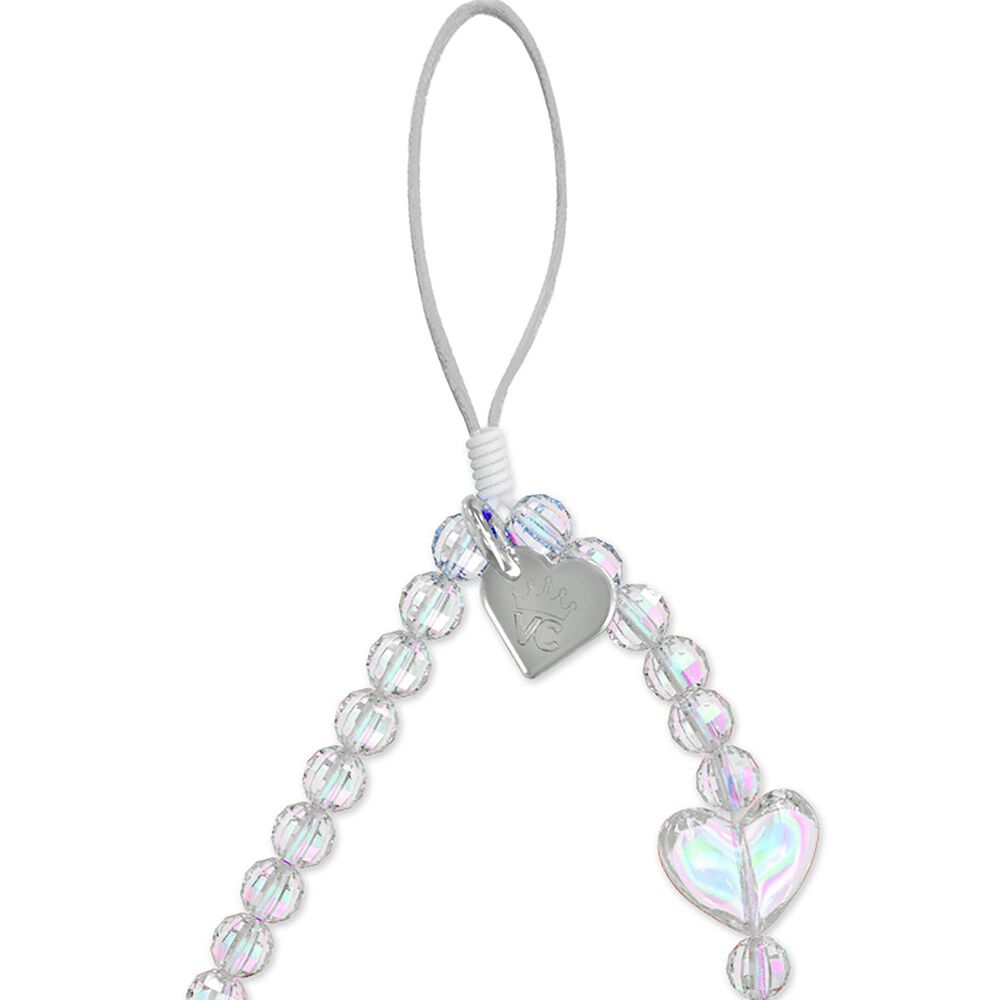 Velvet Caviar Phone Charm in Holo Heart, , large