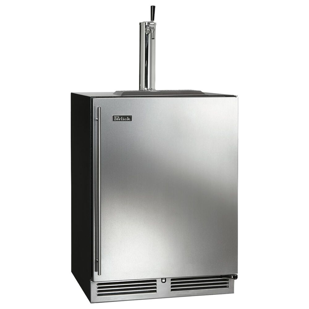 Perlick 5.2 Cu. Ft. Indoor C-Series Beer Dispenser with Right Hinge and Single Faucet in Stainless Steel, , large
