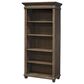 Wycliff Bay Carson Open Bookcase in Weathered Dove, , large