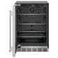 Thermador 24" Glass Door Refrigerator with Left Hinge in Stainless Steel, , large