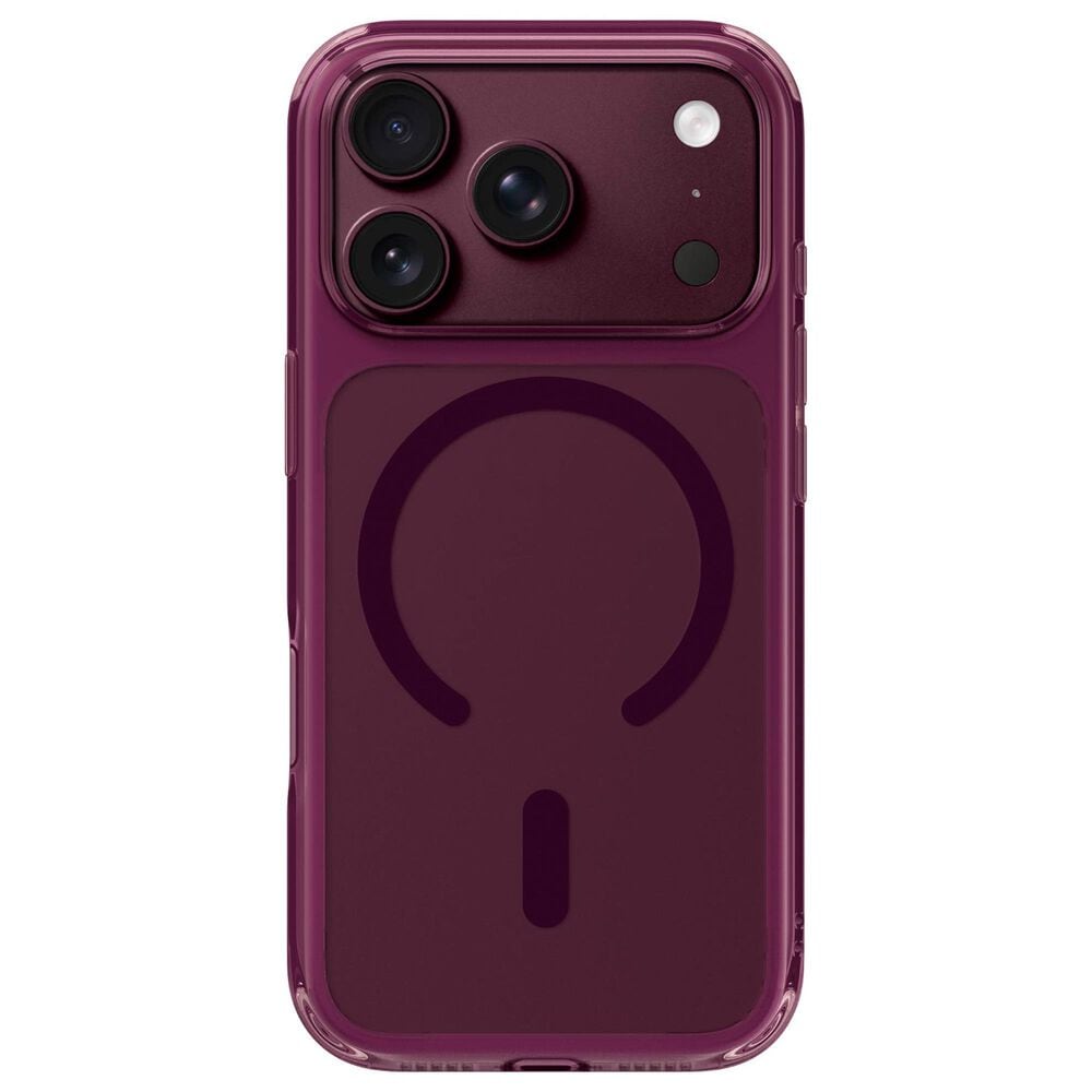 LAUT Crystal Fluro Hard Case for iPhone 18 Pro Max in Clear Burgundy, , large