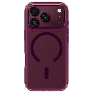 LAUT Crystal Fluro Hard Case for iPhone 18 Pro Max in Clear Burgundy, , large