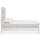 Nicolette Home Willowbrook Queen Panel Bed in Egg Shell White, , large