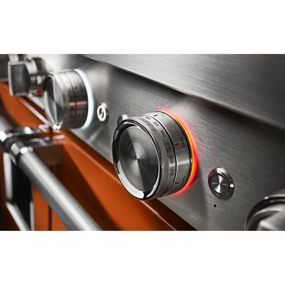 KitchenAid 6.3 Cu. Ft. Freestanding Gas Range with Griddle in Scorched Orange, , large