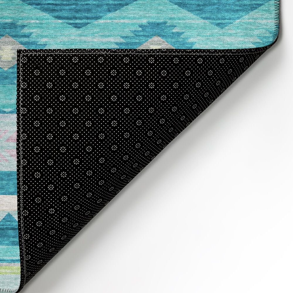 Dalyn Rug Company Phoenix 9&#39; x 12&#39; Teal Indoor/Outdoor Area Rug, , large