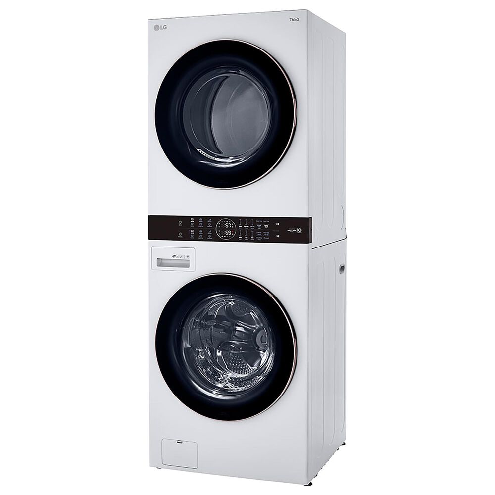 LG WashTower 4.5 Cu. Ft. Washer and 7.4 Cu. Ft. Electric Dryer in White, , large