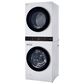 LG WashTower 4.5 Cu. Ft. Washer and 7.4 Cu. Ft. Electric Dryer in White, , large
