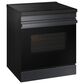 Samsung Bespoke Bespoke 6.3 Cu. Ft. Smart Slide-In Electric Induction Range with Anti-Scratch Glass Cooktop in Matte Black Steel, , large